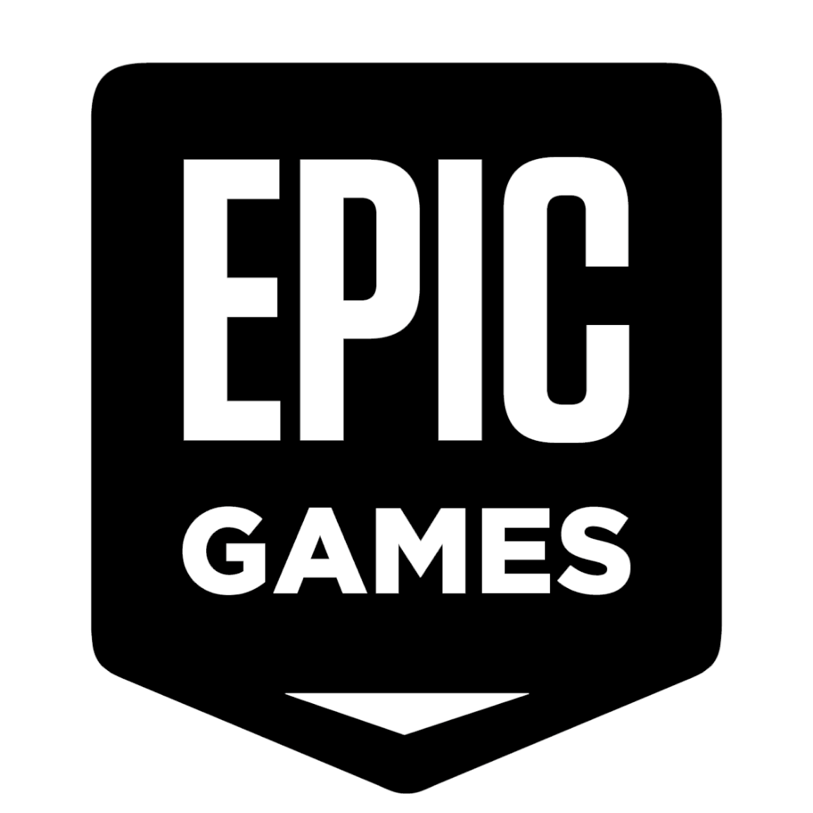 Epic Games Black Icon