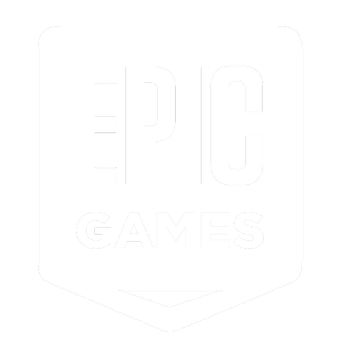 Epic Games White Icon