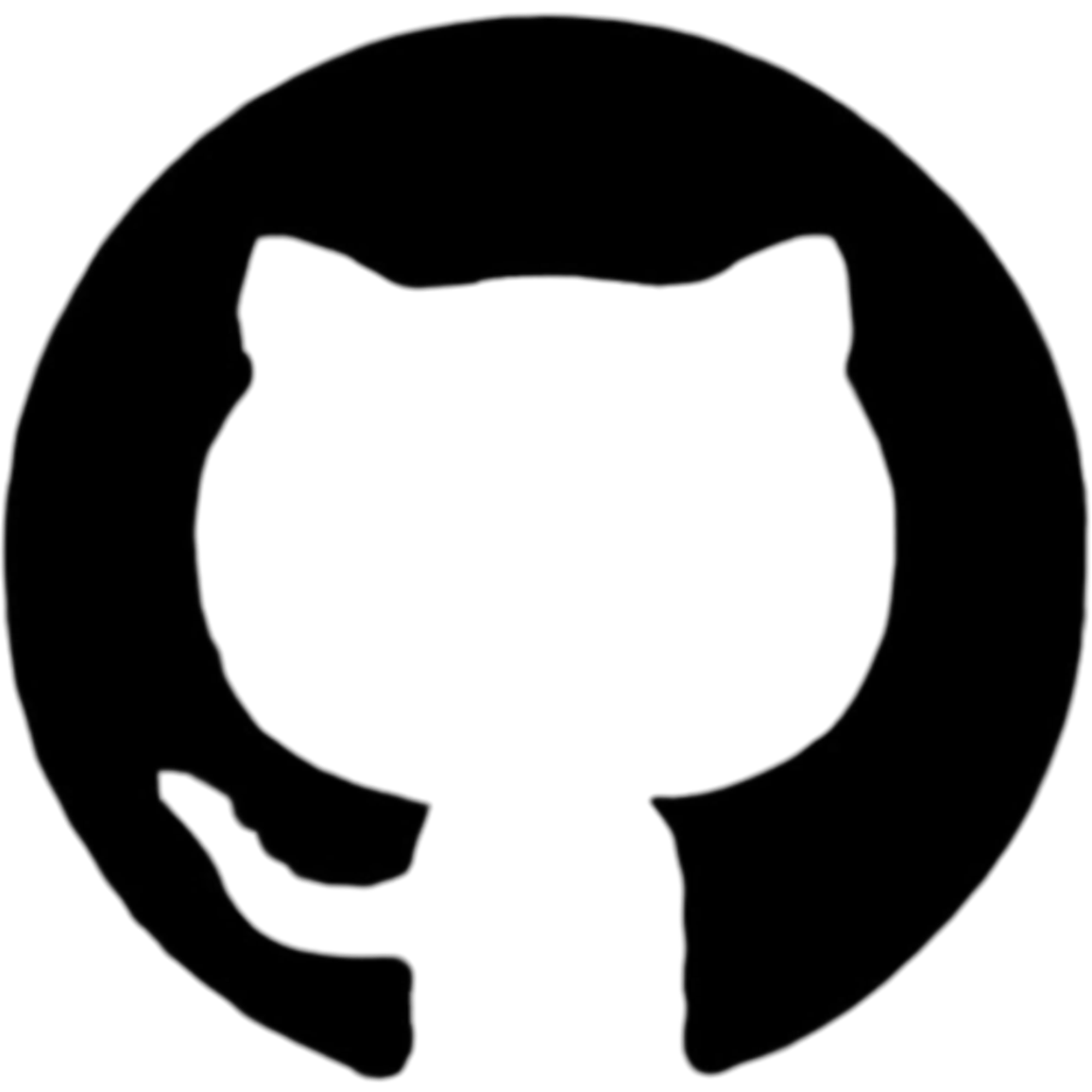 GitHub Black Icon
