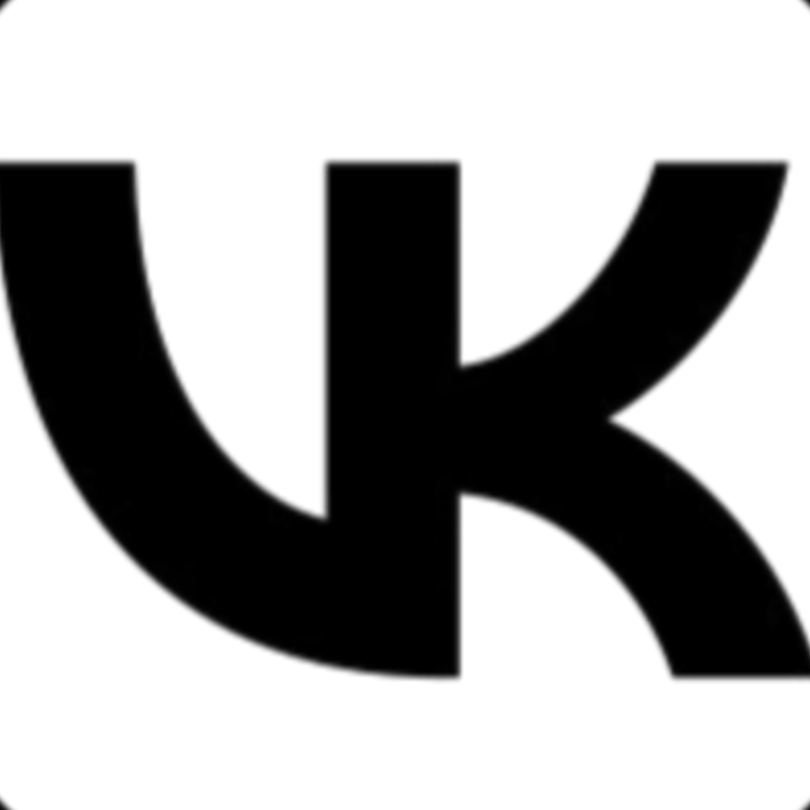 VK Black Icon