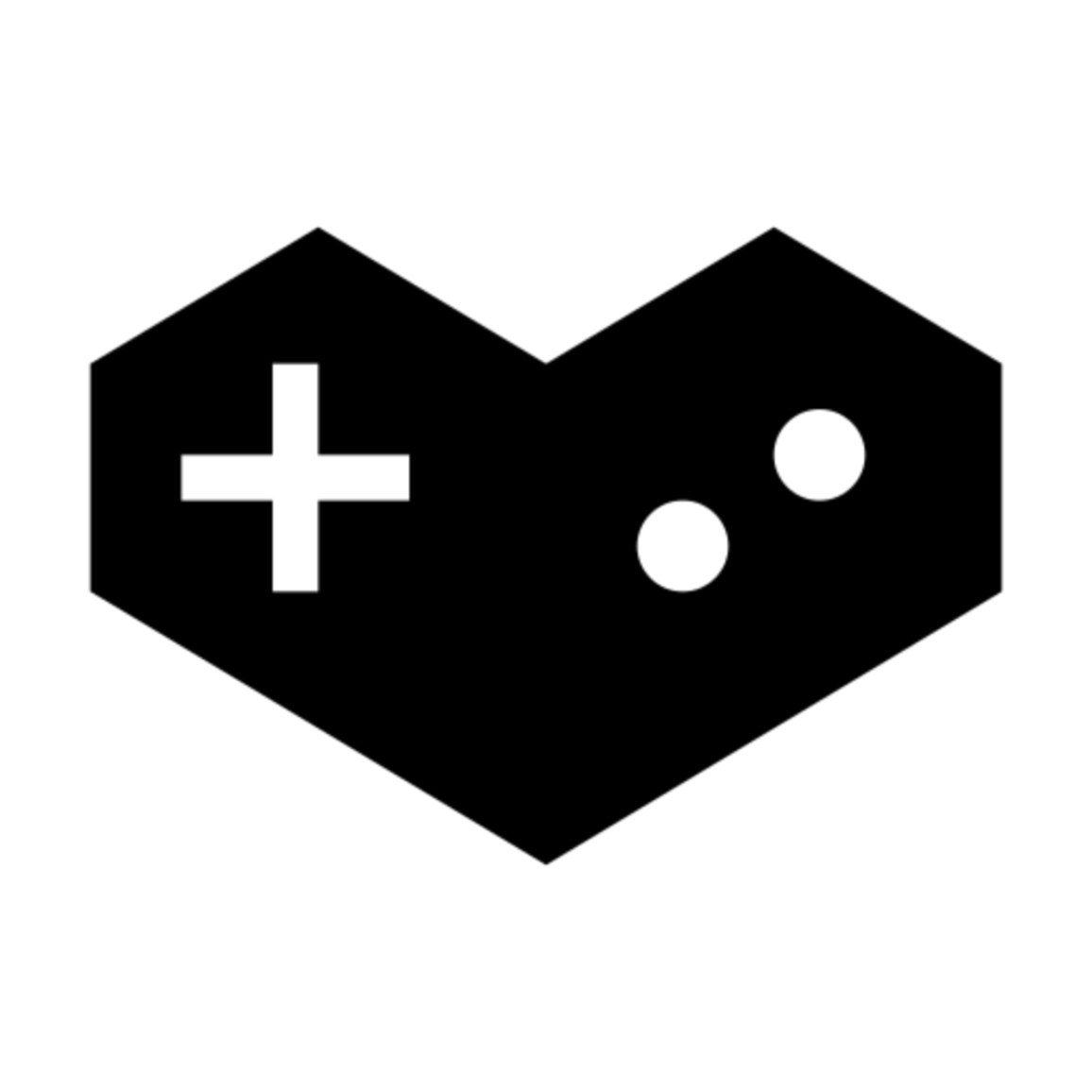 YouTube Gaming Black Icon
